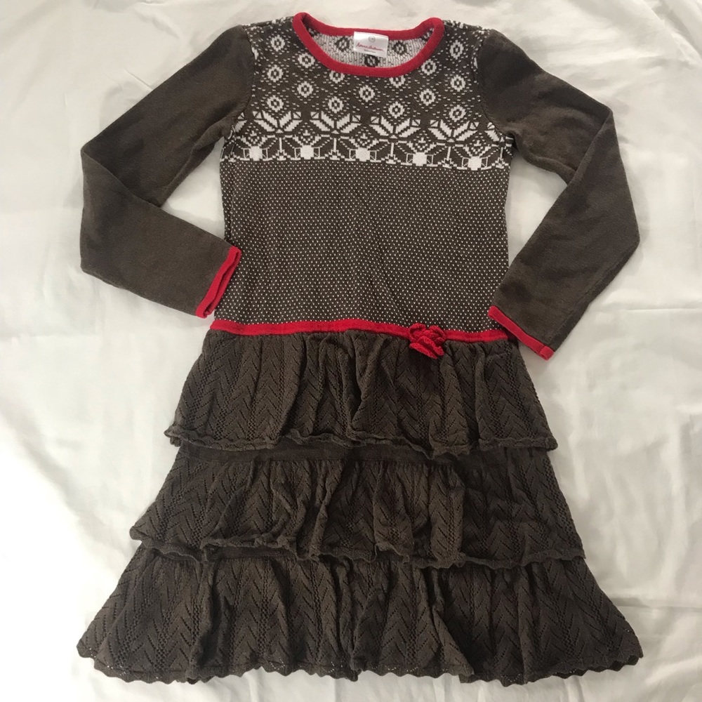 Hanna Andersson Sweater Dress. Sz 8